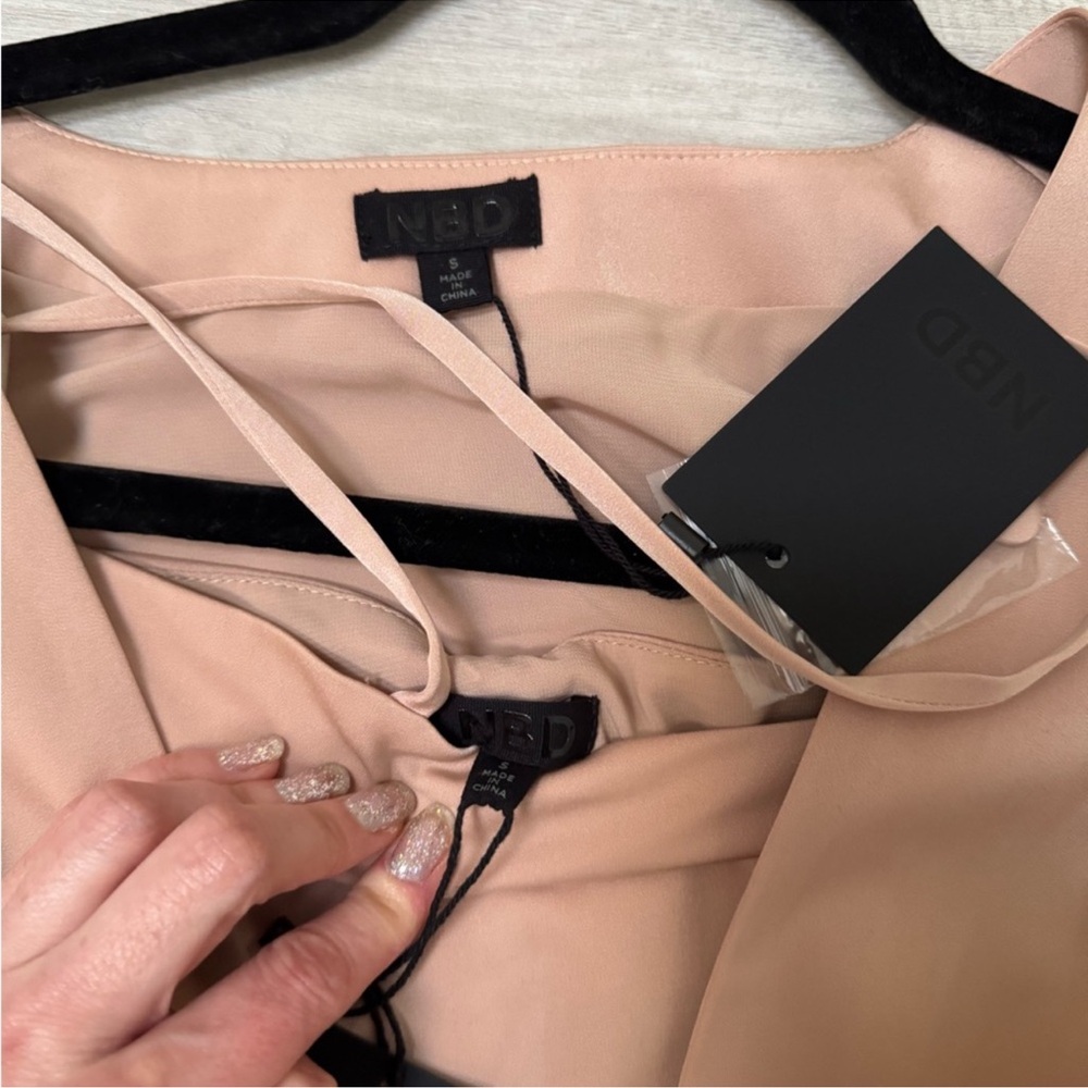 NBD Nude Elegant Mini Dress - Picture 6 of 6